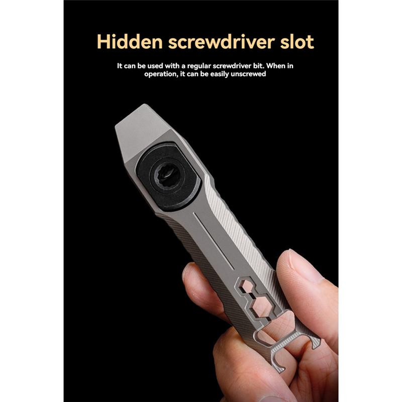 A25F-Outdoor Portable Multifunctional Titanium Alloy Pry Bar Crowbar Bottle Opener Screwdriver Adjustable Wrench
A25F-Outdoor Portable Multifunctional Titanium Alloy Pry Bar Crowbar Bottle Opener Screwdriver Adjustable Wrench
