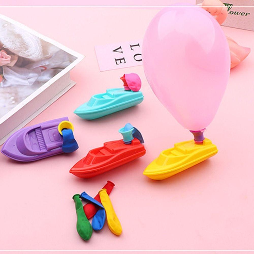 With 3 Balloons Balloon Power Boat DIY Inertia Toy New Balloon Car Student random color
With 3 Balloons Balloon Power Boat DIY Inertia Toy New Balloon Car Student random color