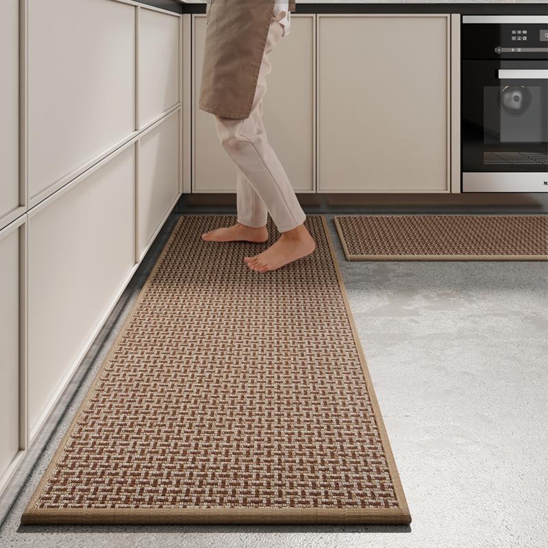Kitchen Runners Non-Slip Waterproof Oil Resistant Floor Protectors Absorbent Quick Drying Washable Rugs 45x70cm коричневий
Kitchen Runners Non-Slip Waterproof Oil Resistant Floor Protectors Absorbent Quick Drying Washable Rugs 45x70cm коричневий