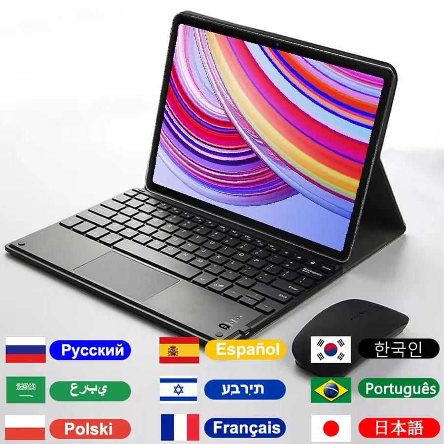 Чехол-клавиатура для Xiaomi Redmi Pad Pro 12.1 дюйма 2024, Чехол-подставка для Xiaomi Poco Pad 12.1, Съемный чехол для планшета с клавиатурой German Keyboard
Чехол-клавиатура для Xiaomi Redmi Pad Pro 12.1 дюйма 2024, Чехол-подставка для Xiaomi Poco Pad 12.1, Съемный чехол для планшета с клавиатурой German Keyboard