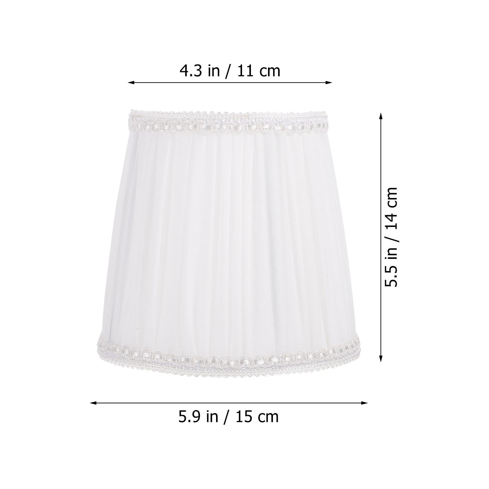 E14 Cloth Lamp Shade Premium Handmade Simple Design Exquisite Workmanship for Home Hotel Decoration Soft Light Diffusion Lamp білий
E14 Cloth Lamp Shade Premium Handmade Simple Design Exquisite Workmanship for Home Hotel Decoration Soft Light Diffusion Lamp білий