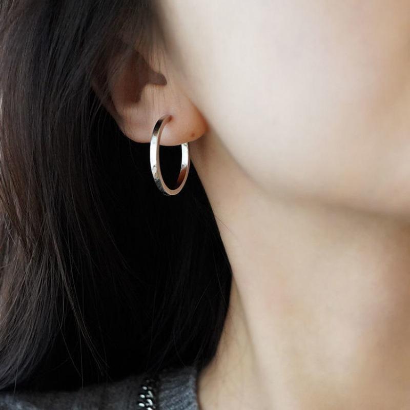 ANENJERY Metal Glossy Chunky Earrings for Women Fashion Geometric Golden Silver Color Earrings Jewelry brincos
ANENJERY Metal Glossy Chunky Earrings for Women Fashion Geometric Golden Silver Color Earrings Jewelry brincos