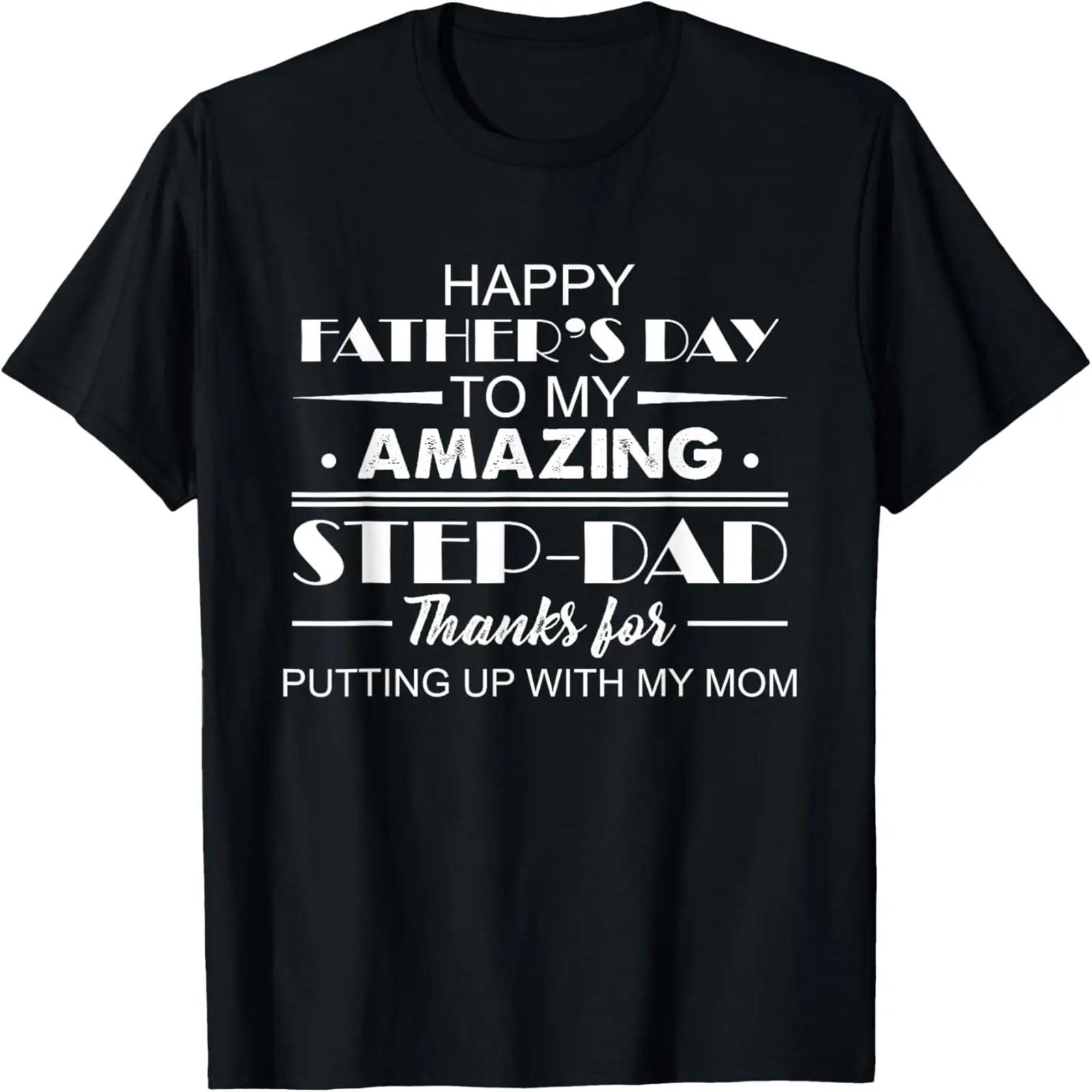 Happy Father s Day To My Amazing Step Dad Thanks For Puttin T-Shirt XXXXXL чёрный
Happy Father s Day To My Amazing Step Dad Thanks For Puttin T-Shirt XXXXXL чёрный