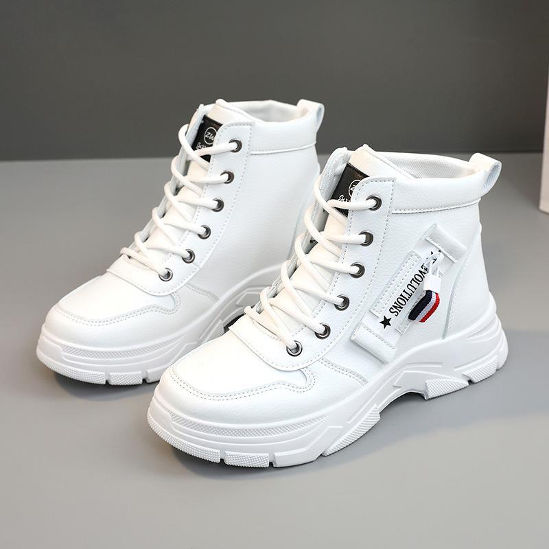 W new Martin boots casual autumn breathable high top small fresh heightening thick baseplate shoes 35 белый
W new Martin boots casual autumn breathable high top small fresh heightening thick baseplate shoes 35 белый