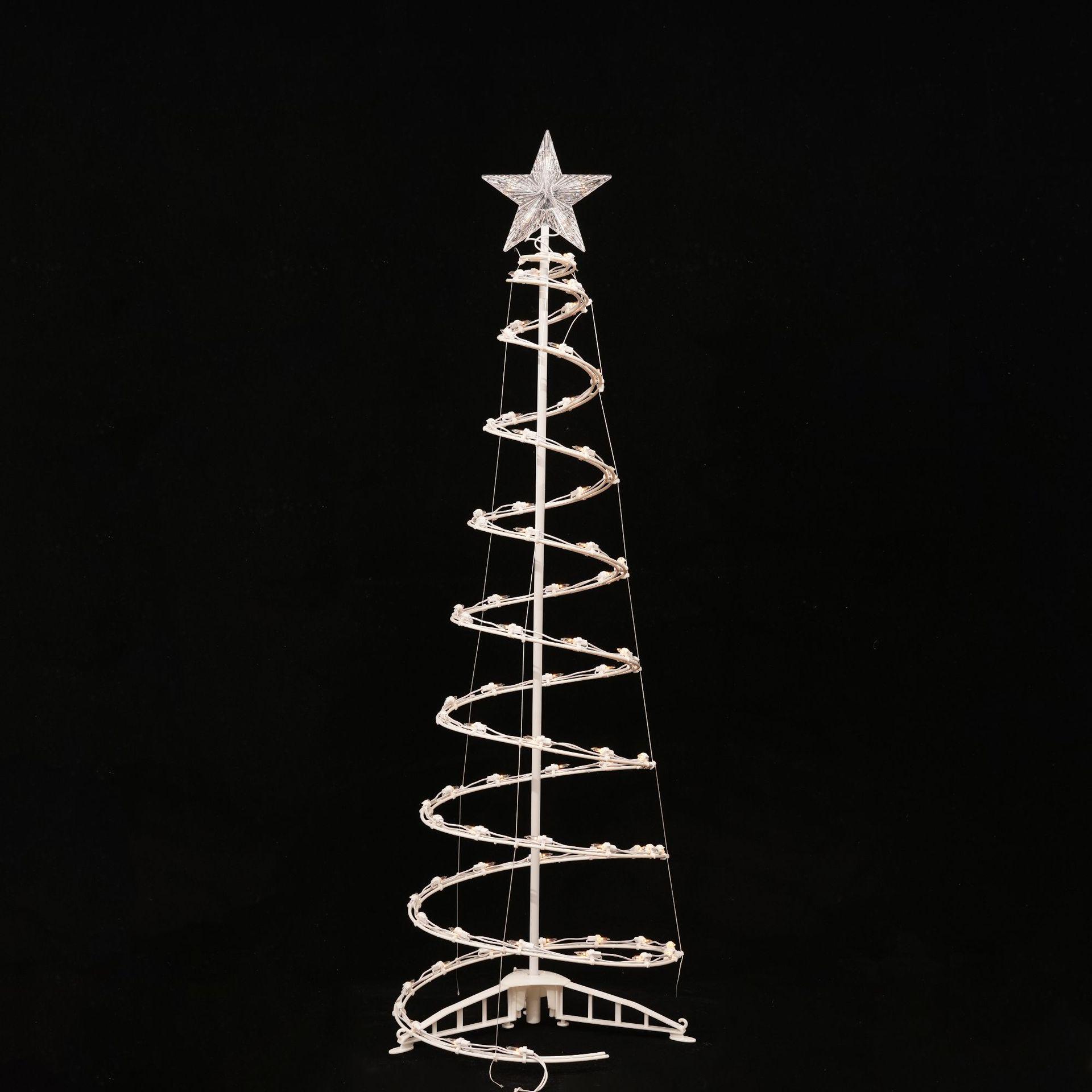 1.2m DIY Tungsten Wire Christmas Spiral Tree Lights 1.2m 80 Lights Tungsten Wire 220V
1.2m DIY Tungsten Wire Christmas Spiral Tree Lights 1.2m 80 Lights Tungsten Wire 220V