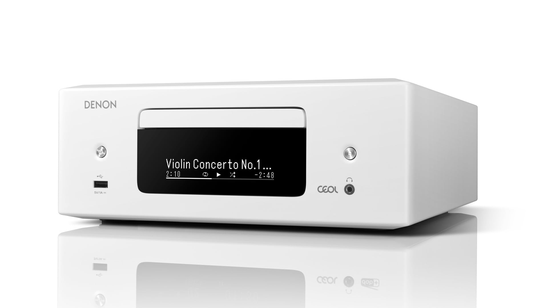 Denon Network CD-ресивер ARC Compatible White RCDN12W RCD-N12 HEOS/High Resolution/HDMI білий
Denon Network CD-ресивер ARC Compatible White RCDN12W RCD-N12 HEOS/High Resolution/HDMI білий