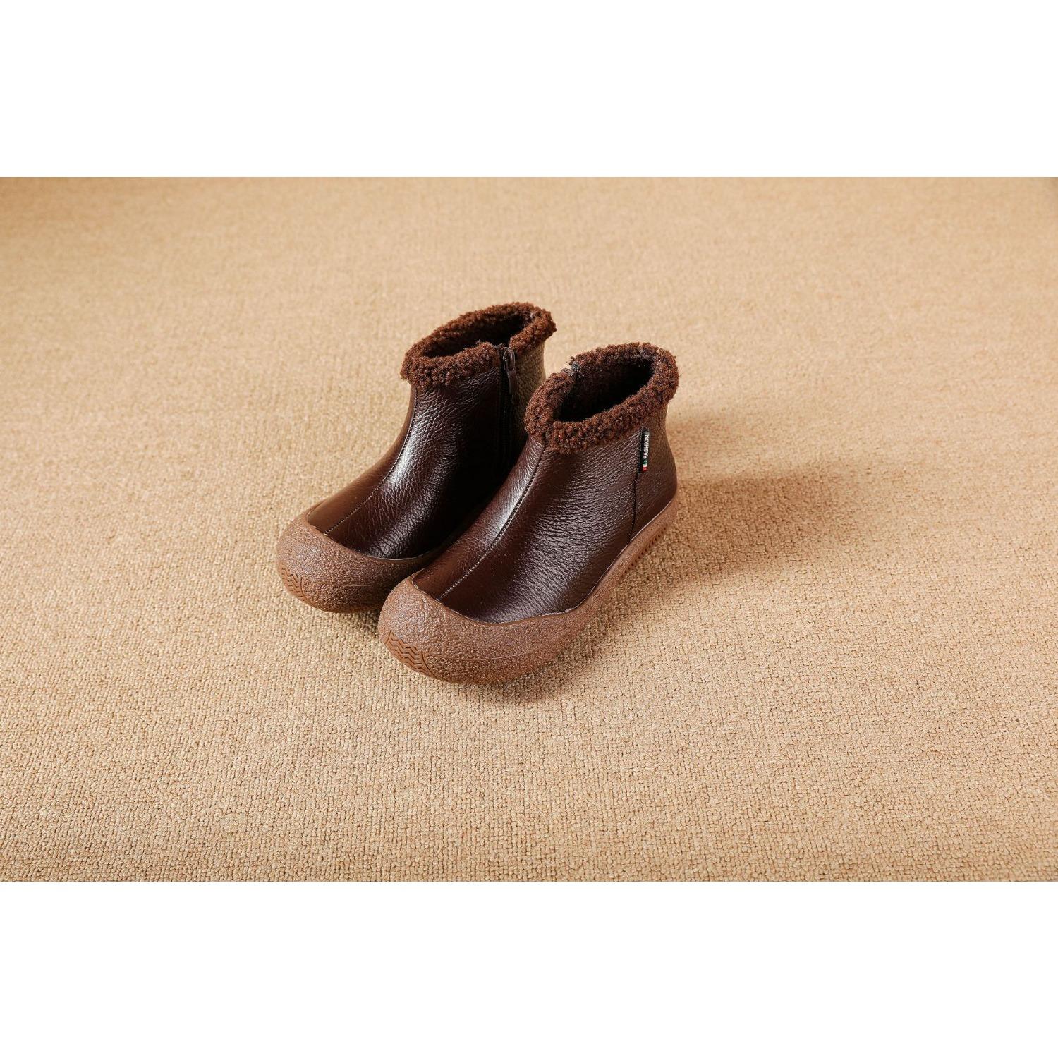 Ботинки из натуральной кожи на теплом хлопке, короткие ботинки, носовая часть из коровьей кожи, мягкая подошва, мягкая поверхность, зимние, для среднего и пожилого возраста, противоскользящие, износостойкие 41
Ботинки из натуральной кожи на теплом хлопке, короткие ботинки, носовая часть из коровьей кожи, мягкая подошва, мягкая поверхность, зимние, для среднего и пожилого возраста, противоскользящие, износостойкие 41