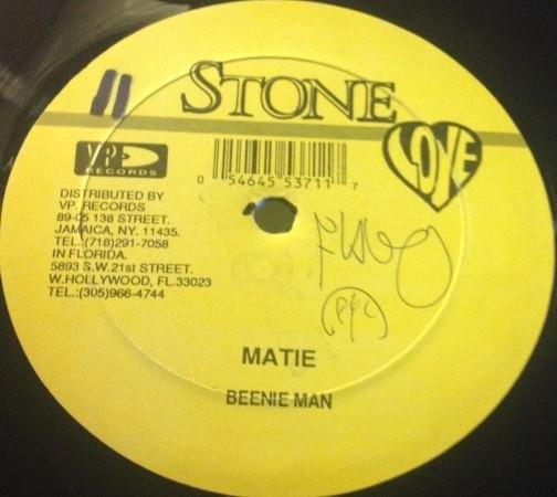 12inch Record BEENIE MAN MERCILESS Matie Matie Renk VPRD5371 Stone Love 1994 US Reggae Ska Dub Used
12inch Record BEENIE MAN MERCILESS Matie Matie Renk VPRD5371 Stone Love 1994 US Reggae Ska Dub Used