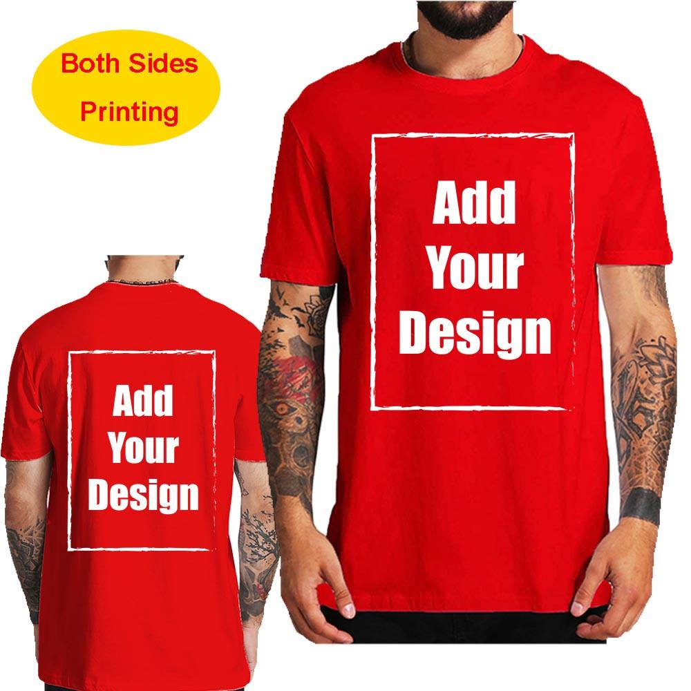 DIY06 Custom T Shirt for Men Front Back Print Make Your Design Logo Text Gift Tshirt 100% Cotton Made 3XL
DIY06 Custom T Shirt for Men Front Back Print Make Your Design Logo Text Gift Tshirt 100% Cotton Made 3XL