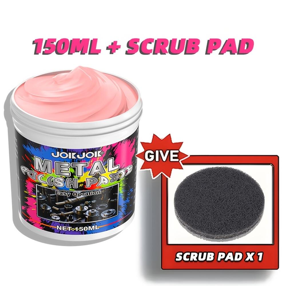 Паста для полировки металла премиум-класса - Многоцелевая паста для восстановления металла, Подходит для кухонь, ванных комнат, нержавеющей стали, раковин,
Паста для полировки металла премиум-класса - Многоцелевая паста для восстановления металла, Подходит для кухонь, ванных комнат, нержавеющей стали, раковин,