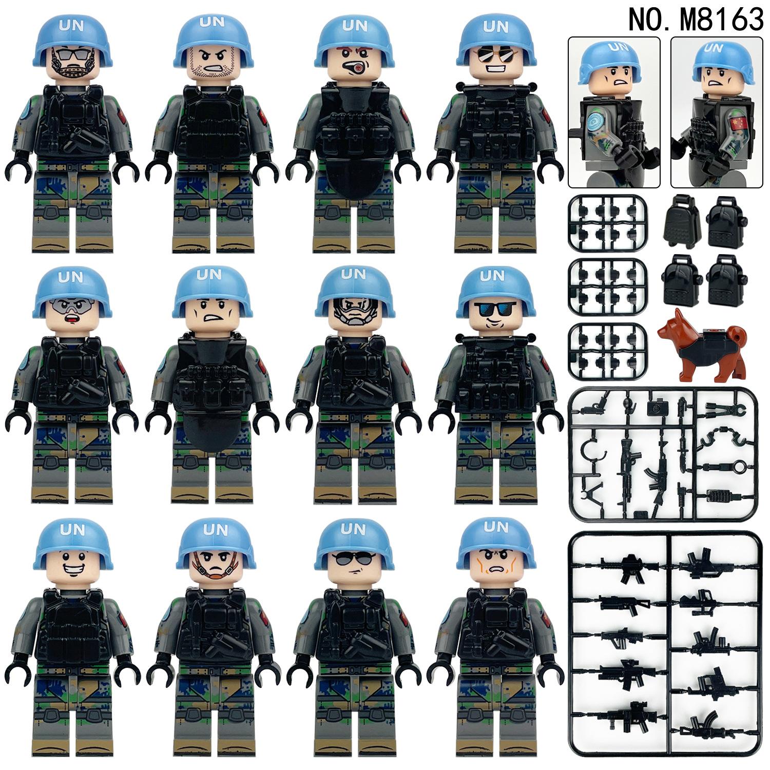 Shield ghost swat humanoid dolls building blocks digital action figures assembled toys reptile children s learning-focused playthings
Shield ghost swat humanoid dolls building blocks digital action figures assembled toys reptile children s learning-focused playthings