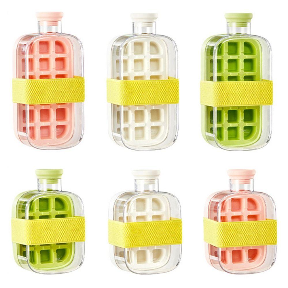 12/18 Grids Ice Cube Water Bottle Silicone Ice Mould Tray Reusable Ice Maker Cocktail Green 500ml
12/18 Grids Ice Cube Water Bottle Silicone Ice Mould Tray Reusable Ice Maker Cocktail Green 500ml