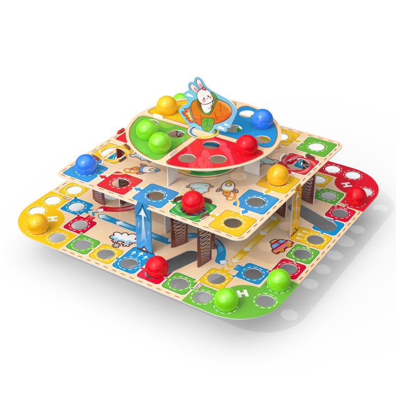 Douyin 3D Развивающая игра «Змеи и лестницы» для детей - 3-слойная сборная настольная игра
Douyin 3D Развивающая игра «Змеи и лестницы» для детей - 3-слойная сборная настольная игра