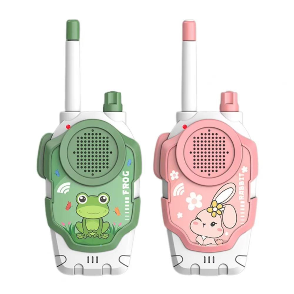 2Pcs Rabbit & Frog Mini Handheld Walkie Talkie Wireless Long-distance Radio Phone Boy/Girl зелений
2Pcs Rabbit & Frog Mini Handheld Walkie Talkie Wireless Long-distance Radio Phone Boy/Girl зелений