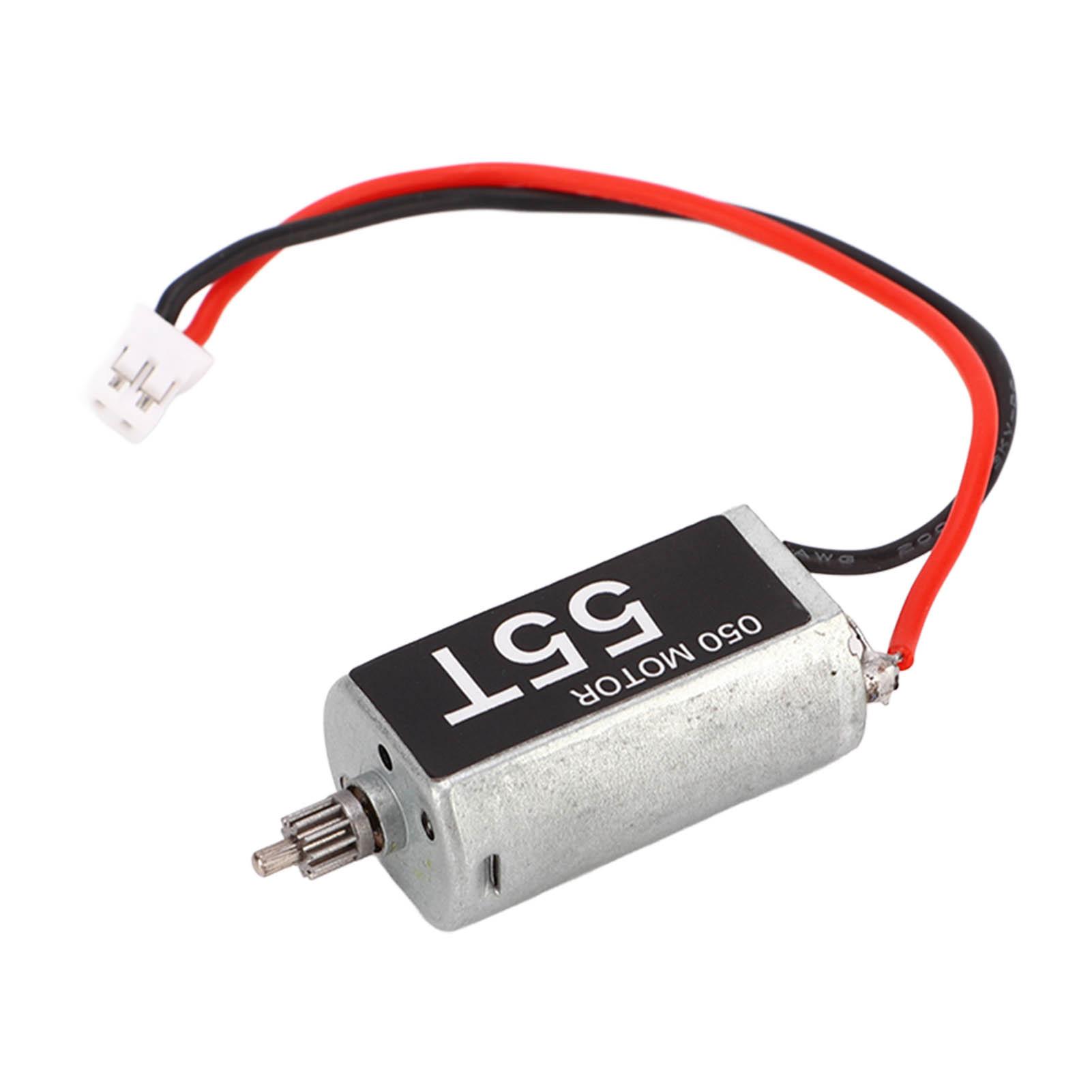 RC Bushed Motor High Torque 050 55T Motor with 11T Pinion Gear for AXIAL SCX24 1/24 RC Crawler Car
RC Bushed Motor High Torque 050 55T Motor with 11T Pinion Gear for AXIAL SCX24 1/24 RC Crawler Car
