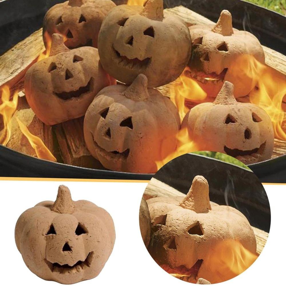 Halloween Decoration Fire Pits Pumpkins Stoneware for Bonfire Terracotta Pumpkin Ornament
Halloween Decoration Fire Pits Pumpkins Stoneware for Bonfire Terracotta Pumpkin Ornament