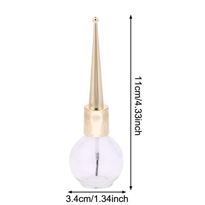 1 шт. Пустая стеклянная бутылочка для лака для ногтей 15 мл с кисточкой, контейнер для геля для ногтей для нейл-арта, косметическое хранение
1 шт. Пустая стеклянная бутылочка для лака для ногтей 15 мл с кисточкой, контейнер для геля для ногтей для нейл-арта, косметическое хранение