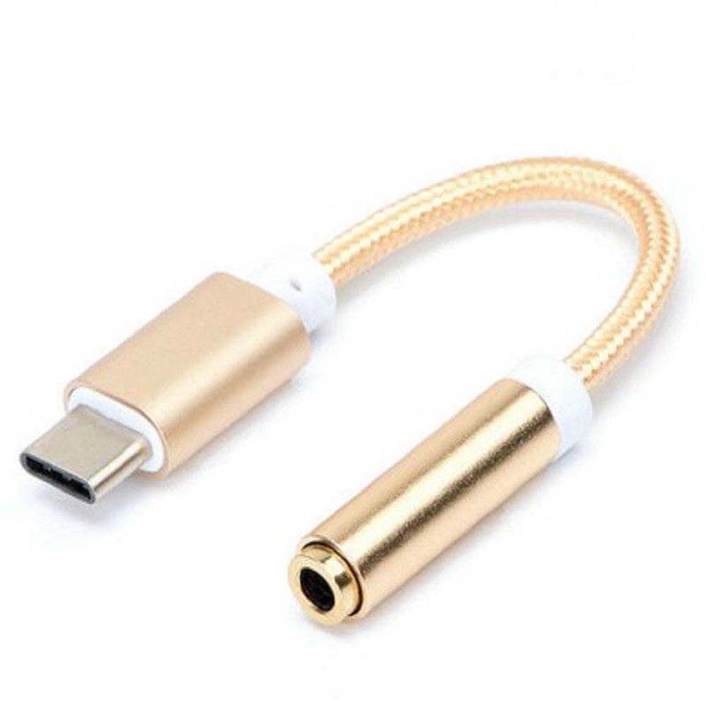 Aux Audio Nylon Braid Gold-plated Plug Audio Wire Audio Adapter Cable Type-c to 3.5mm Audio Cable 
Aux Audio Nylon Braid Gold-plated Plug Audio Wire Audio Adapter Cable Type-c to 3.5mm Audio Cable