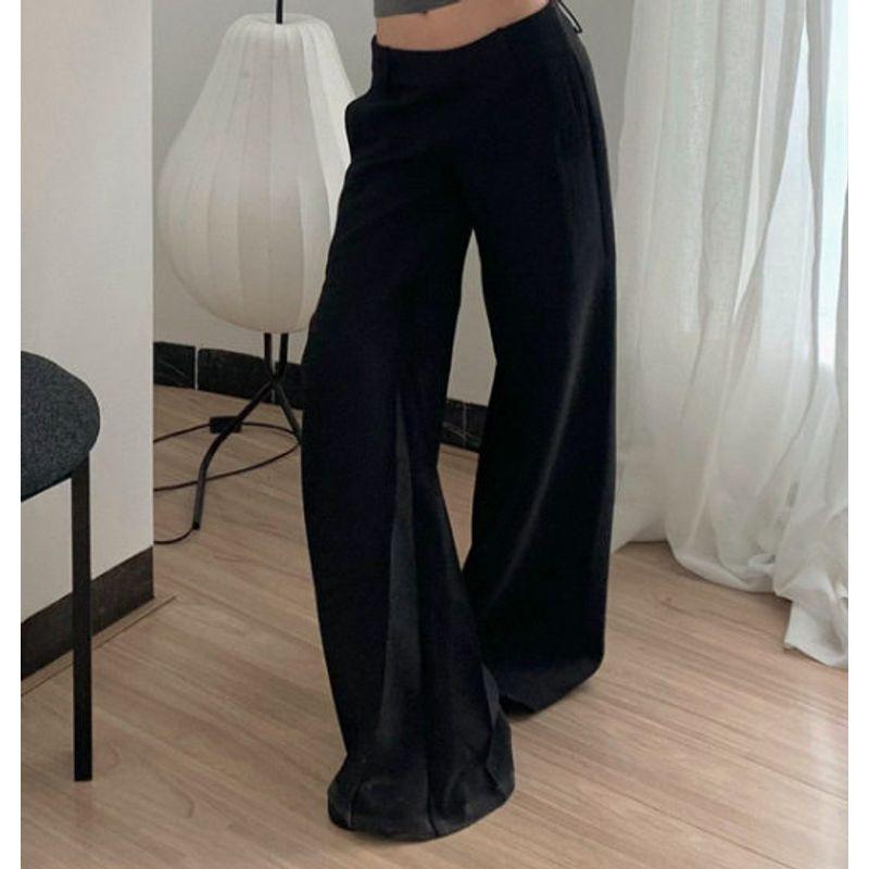 Real Shot of 2025 Spring and Autumn New Street Style Retro Fashion Low-Waist Straight-Leg Wide-Leg Long Pants for Women in Black Black Pants S
Real Shot of 2025 Spring and Autumn New Street Style Retro Fashion Low-Waist Straight-Leg Wide-Leg Long Pants for Women in Black Black Pants S