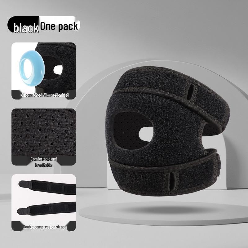 Shock Absorption Silicone Knee Pads with Double Compression for Meniscus and Patella Support One Size - Single Pack
Shock Absorption Silicone Knee Pads with Double Compression for Meniscus and Patella Support One Size - Single Pack