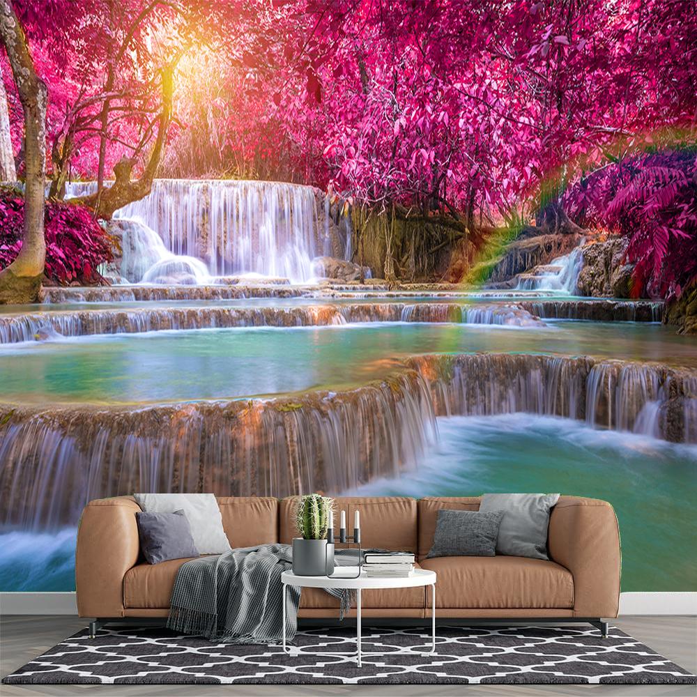 Forest Waterfall Wall Mural Nature Waterfall Mural For Bedroom Living Room Wallpaper 200 cm(W) x 140 cm(H)
Forest Waterfall Wall Mural Nature Waterfall Mural For Bedroom Living Room Wallpaper 200 cm(W) x 140 cm(H)