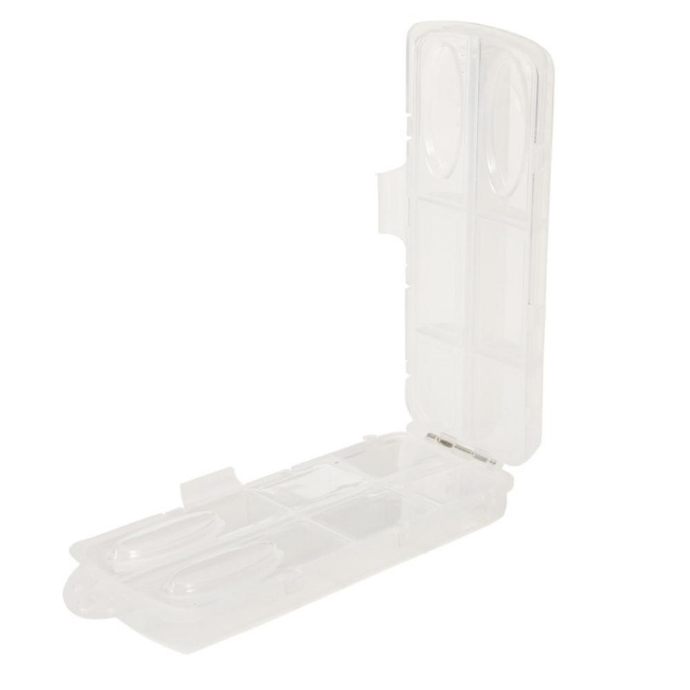 Высокая прозрачность PP пластиковая коробка для аксессуаров Luya Mini Luya Rod Pen Набор удочек Коробка с 12 отделениями
Высокая прозрачность PP пластиковая коробка для аксессуаров Luya Mini Luya Rod Pen Набор удочек Коробка с 12 отделениями