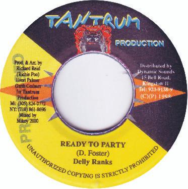7inch Record DELLY RANKS - Ready To Party NONE Tantrum Product 1998 Jamaica Reggae, Ska & Dub Used
7inch Record DELLY RANKS - Ready To Party NONE Tantrum Product 1998 Jamaica Reggae, Ska & Dub Used