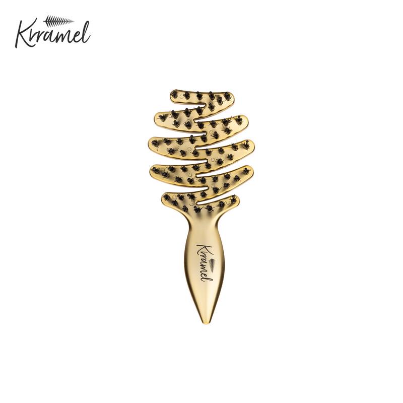 KRRAMEL Mini Pine Cone Boar Bristle Comb Normal Size (10-15cm)
KRRAMEL Mini Pine Cone Boar Bristle Comb Normal Size (10-15cm)