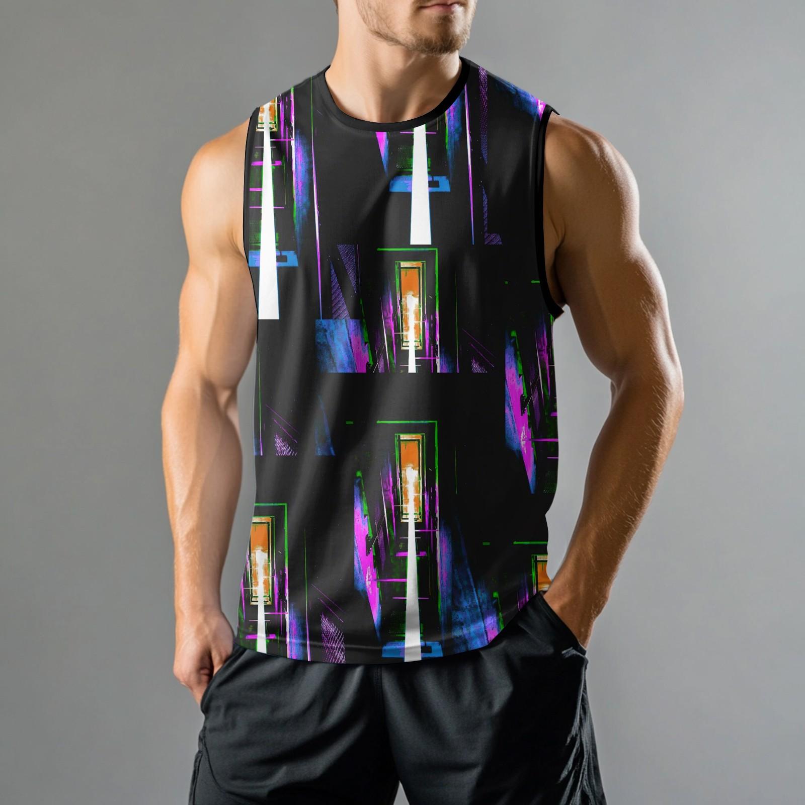 Чоловічий модний спортивний повсякденний жилет без рукавів з принтом XXL фіолетовий
Чоловічий модний спортивний повсякденний жилет без рукавів з принтом XXL фіолетовий