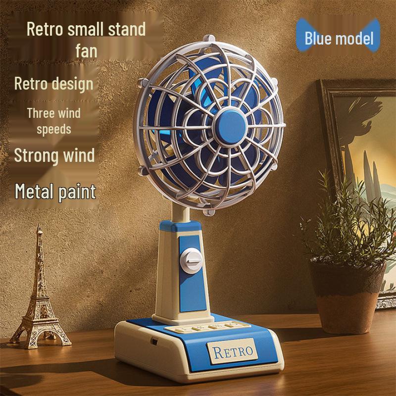 Classic Retro USB Desk Fan - 2025 Model for Office, Dorm, or Home. No specification синий
Classic Retro USB Desk Fan - 2025 Model for Office, Dorm, or Home. No specification синий