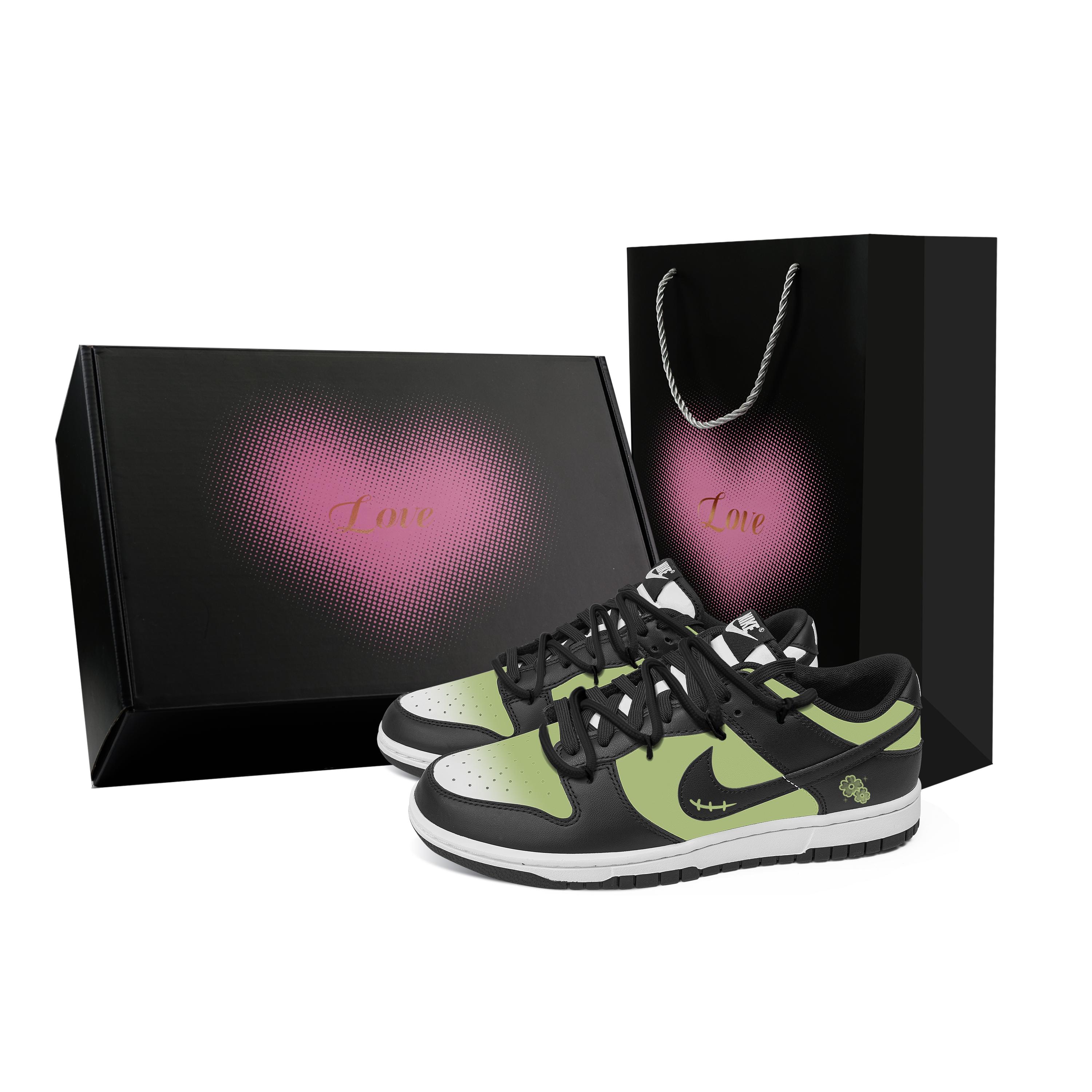 Nike Dunk Pine Tree Moon, Heart Box Slip Resistant Abrasion Resistant Low top Skateboard Shoes Unisex Black Green HF5441-100(Team529--) 45
Nike Dunk Pine Tree Moon, Heart Box Slip Resistant Abrasion Resistant Low top Skateboard Shoes Unisex Black Green HF5441-100(Team529--) 45