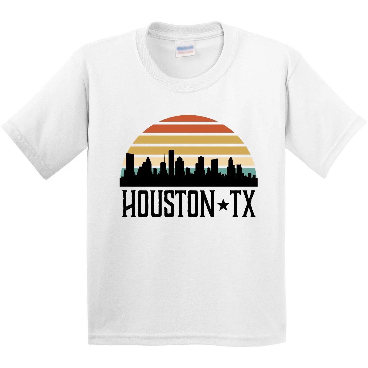 Inktastic Houston Texas Skyline Retro Youth kids boys T-Shirt Silhouette Apparel Tee Kids 130
Inktastic Houston Texas Skyline Retro Youth kids boys T-Shirt Silhouette Apparel Tee Kids 130