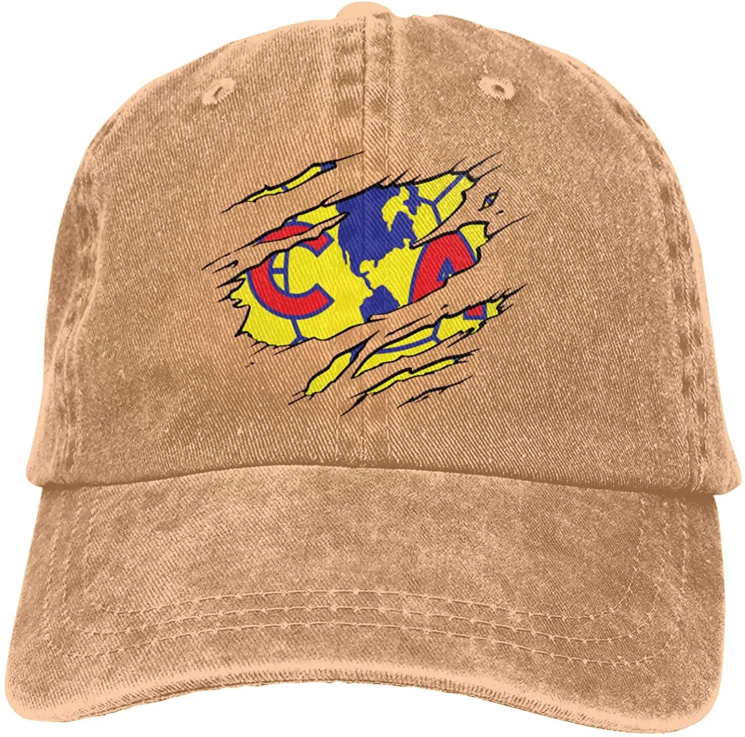 Denim Cap Torn Club America Logo Baseball Dad Cap Classic Adjustable Casual Sports for Unisex Women Hats One Size
Denim Cap Torn Club America Logo Baseball Dad Cap Classic Adjustable Casual Sports for Unisex Women Hats One Size