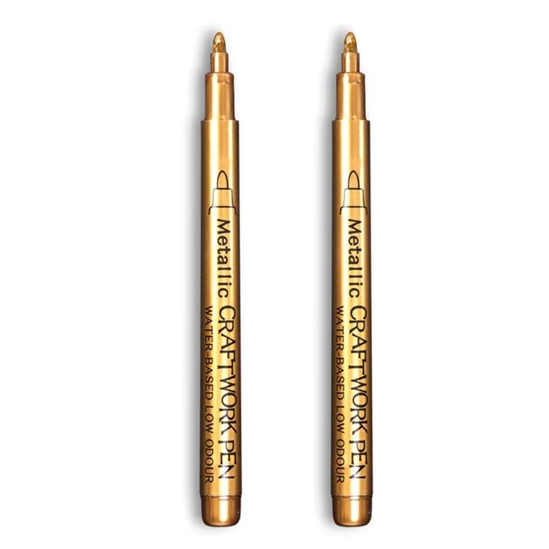 1/2Pc Brush Metallic Marker Pens Gold Silver Permanent Art Markers for Crafts Manga Scrapbooking Stationery School Art Supplies
1/2Pc Brush Metallic Marker Pens Gold Silver Permanent Art Markers for Crafts Manga Scrapbooking Stationery School Art Supplies