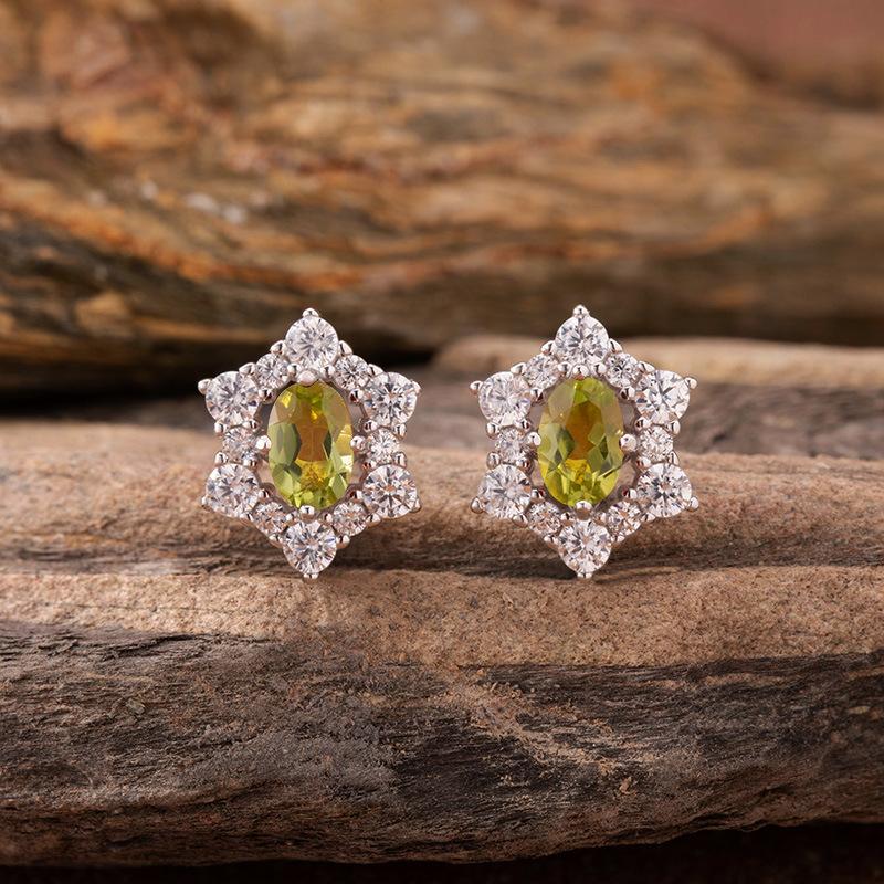 Natural Colored Treasure Stud Earrings Women S S925 Silver Inlaid Topaz Citrine Amethyst Set
Natural Colored Treasure Stud Earrings Women S S925 Silver Inlaid Topaz Citrine Amethyst Set