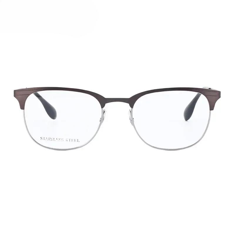 New Arrival Frame Men s Fashion Eyeglasses Male s Myopia Big Eye Glasses Striped Stainless Steel Eyewear
New Arrival Frame Men s Fashion Eyeglasses Male s Myopia Big Eye Glasses Striped Stainless Steel Eyewear