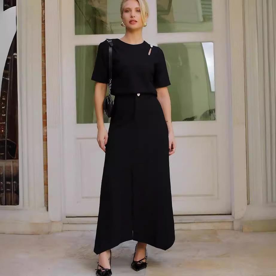 Летний женский комплект из однотонной миди-юбки с высокой талией и короткого топа XXXL
Летний женский комплект из однотонной миди-юбки с высокой талией и короткого топа XXXL