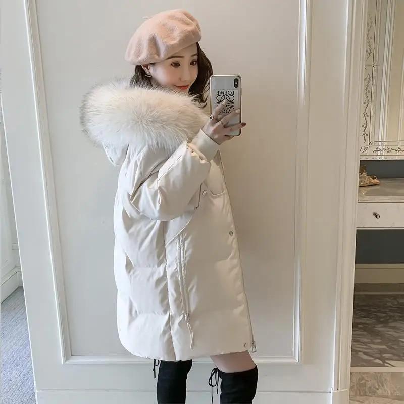 Женская зимняя куртка средней длины Y2k New Bread Jacket Корейская версия Свободная толстая зимняя куртка с большим меховым воротником Женская распродажа
Женская зимняя куртка средней длины Y2k New Bread Jacket Корейская версия Свободная толстая зимняя куртка с большим меховым воротником Женская распродажа