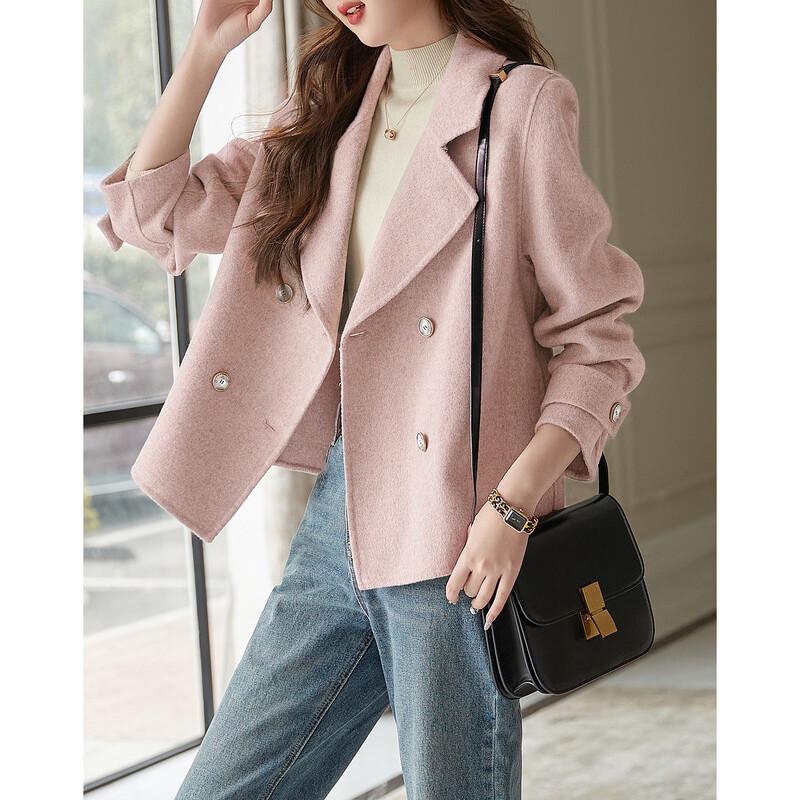 De Mana Women s Winter Double-Faced Wool Blend Lapel Short Coat XL
De Mana Women s Winter Double-Faced Wool Blend Lapel Short Coat XL