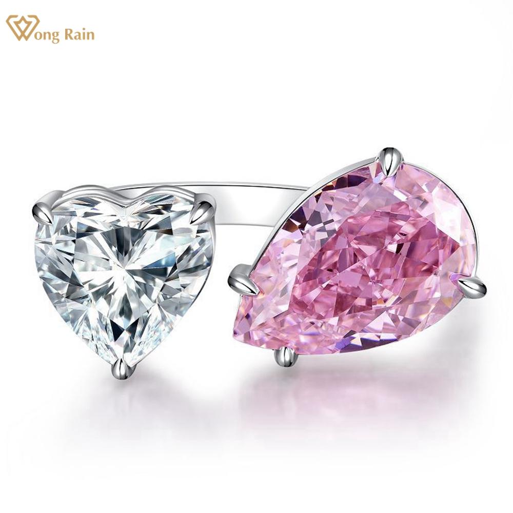 Wong Rain Роскошное твердое серебро 925 пробы с дробленым льдом 2-7CT AAAAA Циркон Драгоценный камень Открытое кольцо Свадебные ювелирные украшения для женщин Resizable жёлтый/белый
Wong Rain Роскошное твердое серебро 925 пробы с дробленым льдом 2-7CT AAAAA Циркон Драгоценный камень Открытое кольцо Свадебные ювелирные украшения для женщин Resizable жёлтый/белый