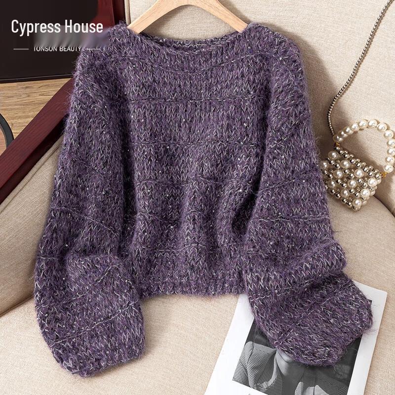 Sibai She Women s Relaxed Wool Blend Long Sleeve Knit Top L
Sibai She Women s Relaxed Wool Blend Long Sleeve Knit Top L