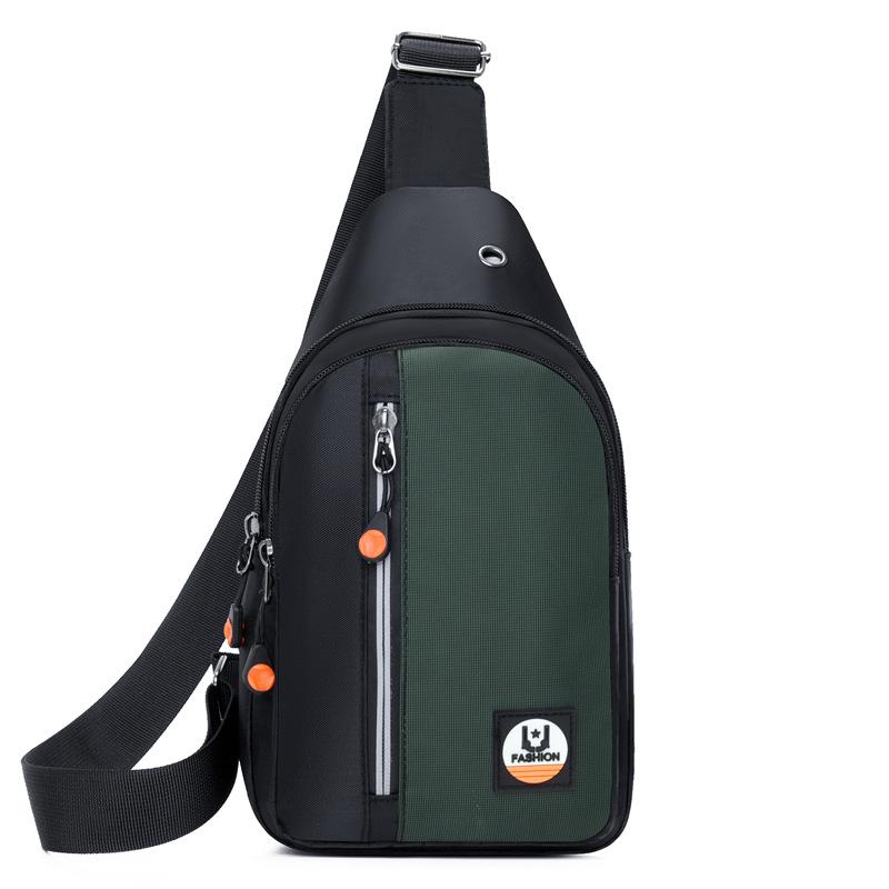 Новая мужская сумка-мессенджер Простая уличная спортивная наплечная сумка для мобильного телефона Тренд Повседневная сумка-джокер Модная нагрудная сумка.