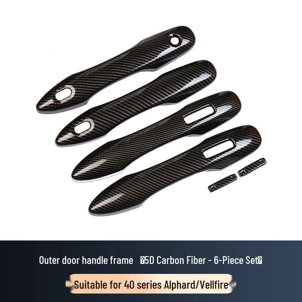 Toyota Alphard 40 Series Outer Door Handle for 24 Models - Vellfire Special Black Modification
Toyota Alphard 40 Series Outer Door Handle for 24 Models - Vellfire Special Black Modification