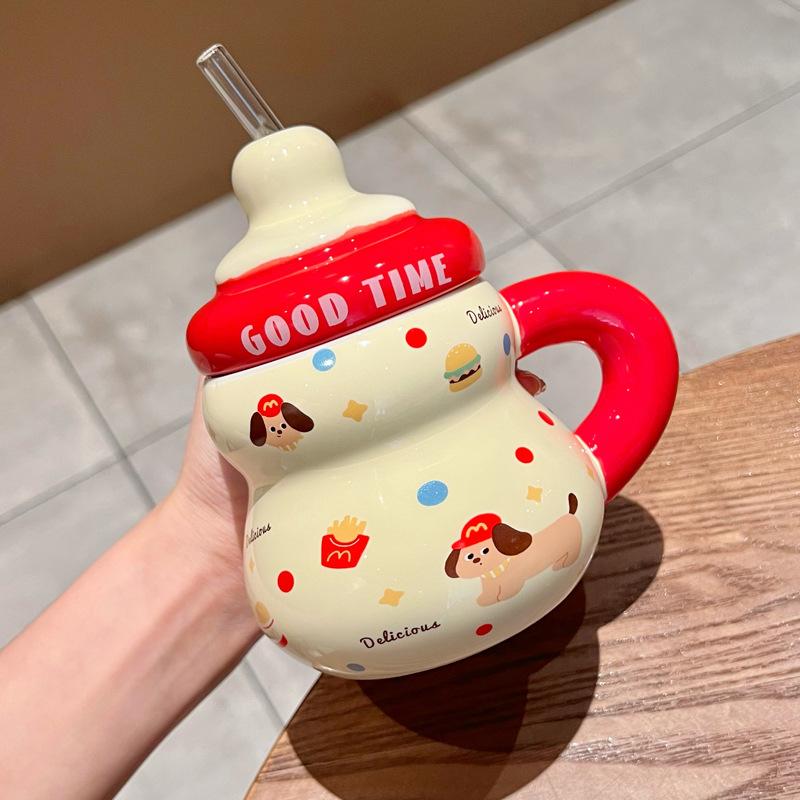 Подарочная коробка для подарка на день рождения для девочек Милая керамическая кружка для воды с крышкой с изображением собаки таксы Парная кружка Сувенир для лучшего друга 401-500ml
Подарочная коробка для подарка на день рождения для девочек Милая керамическая кружка для воды с крышкой с изображением собаки таксы Парная кружка Сувенир для лучшего друга 401-500ml