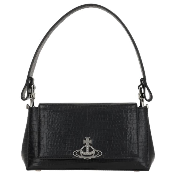 Vivienne Westwood Hazel Crocodile Pattern Embossed Leather Shoulder Bag Medium Women shoulder bag Black 46020001WL00C0N401 Basic Set (Bag+Dust Bag)
Vivienne Westwood Hazel Crocodile Pattern Embossed Leather Shoulder Bag Medium Women shoulder bag Black 46020001WL00C0N401 Basic Set (Bag+Dust Bag)