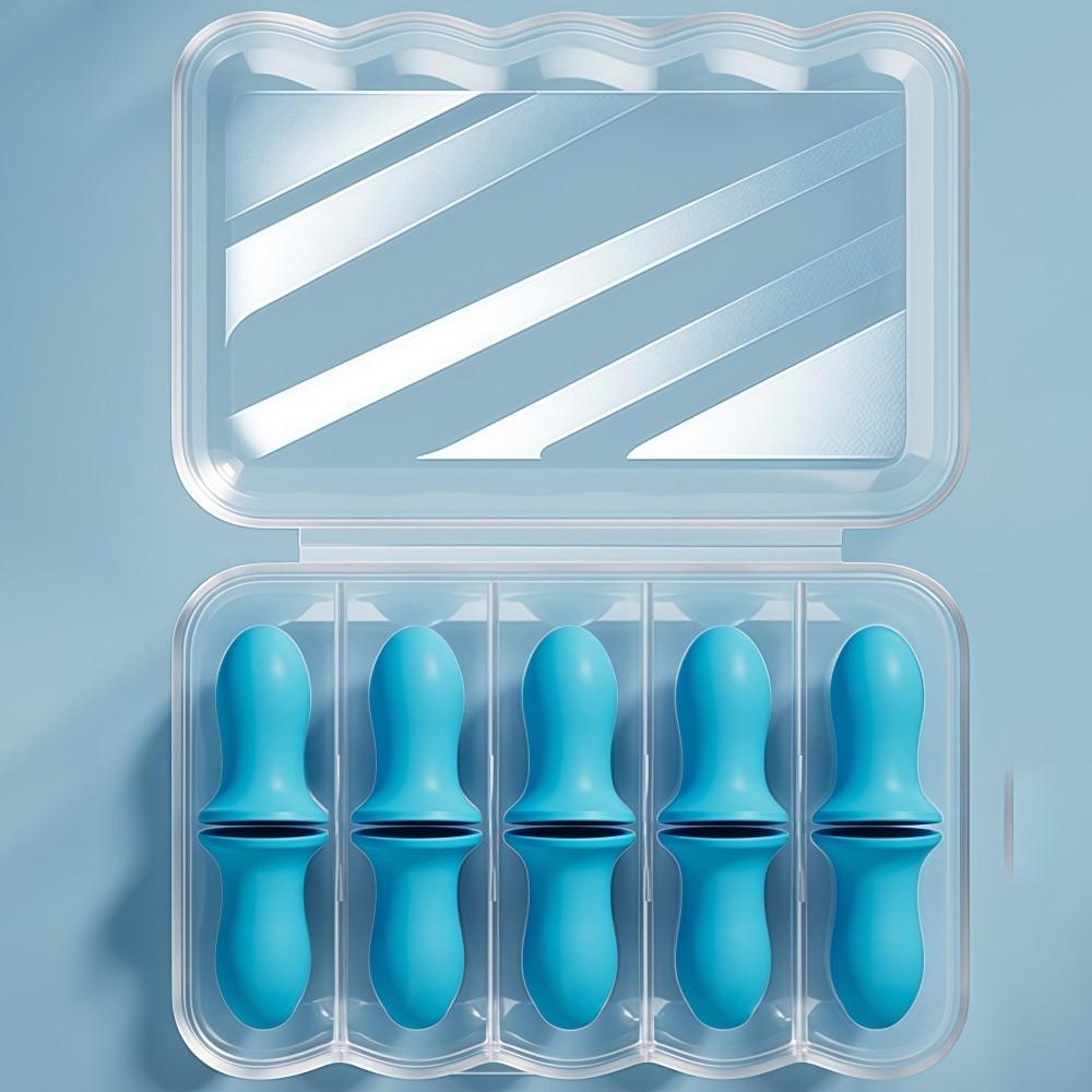 10Pcs/Box Reusable Anti-Noise Earplugs Soft Foam Slow Rebound Soundproof Earplugs Anti-Tinnitus Comfortable Fit синий
10Pcs/Box Reusable Anti-Noise Earplugs Soft Foam Slow Rebound Soundproof Earplugs Anti-Tinnitus Comfortable Fit синий