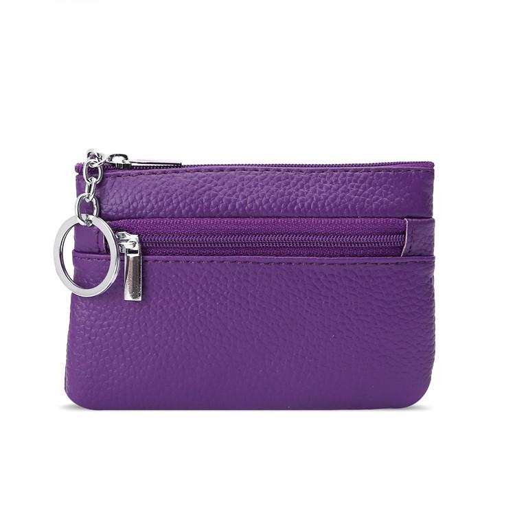 Багатофункціональний міні-гаманець для ключів та монет з натуральної шкіри фіолетовий
Багатофункціональний міні-гаманець для ключів та монет з натуральної шкіри фіолетовий