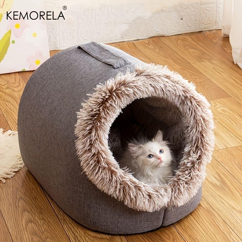 KEMORELA Cat Bed Comfortable Pet Sleeping Bed, Portable Cat Bed Warm And Thickened Pet Bed With Handle Portable Cat Bed
KEMORELA Cat Bed Comfortable Pet Sleeping Bed, Portable Cat Bed Warm And Thickened Pet Bed With Handle Portable Cat Bed