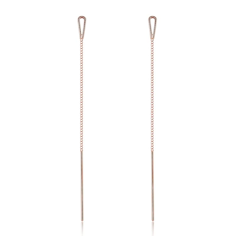 earrings silver earrings chain silver american earrings drop Silver925 simple sway gold pink gold (pink gold)
earrings silver earrings chain silver american earrings drop Silver925 simple sway gold pink gold (pink gold)