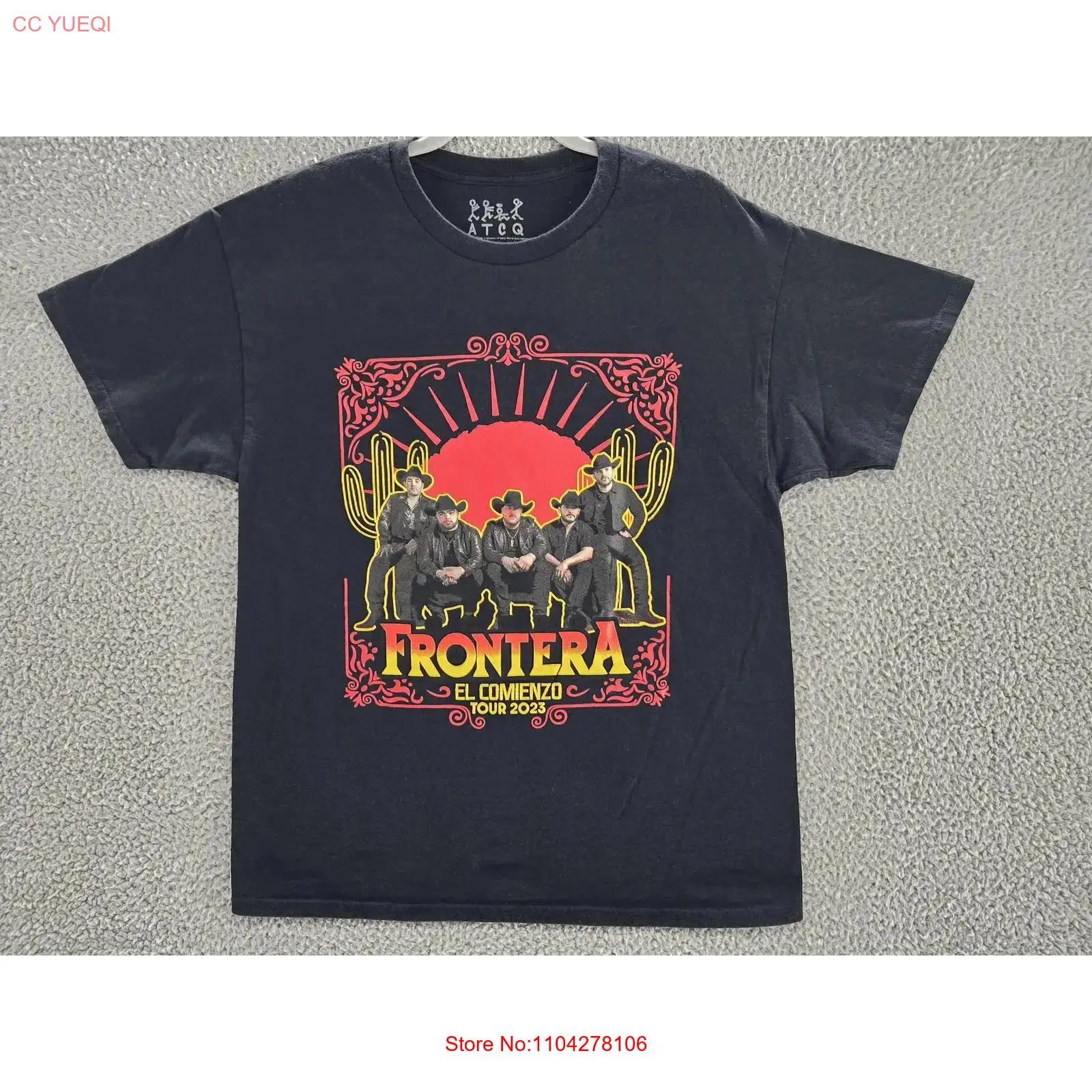 Grupo Frontera T Shirt Mens Large Black El Comienzo Tour 2023 Band Concert vintage Washed Stretched Versatile designer clothes 5XL різнокольоровий
Grupo Frontera T Shirt Mens Large Black El Comienzo Tour 2023 Band Concert vintage Washed Stretched Versatile designer clothes 5XL різнокольоровий